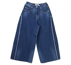 Amazon | [アントゲージ] 9ozコットンデニムワイドアンクル